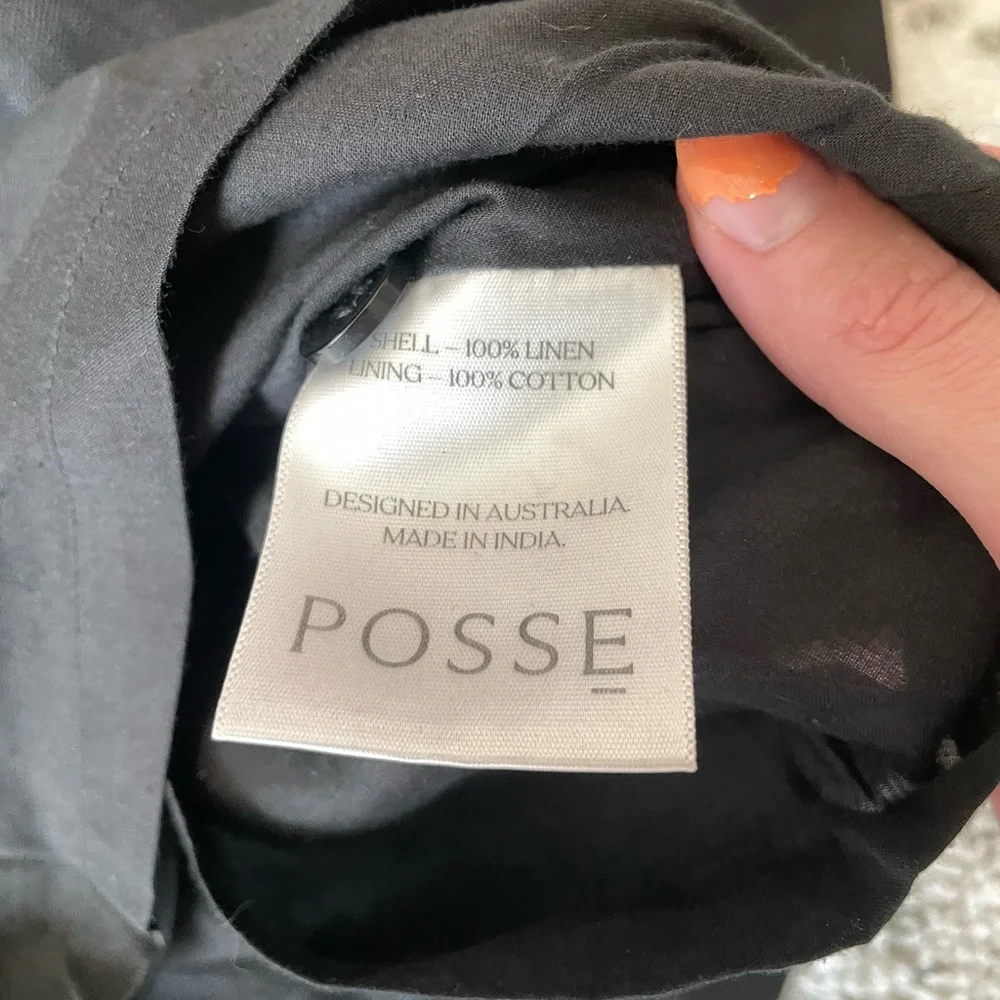 Posse Rio Shift Dress - Black - Picture 5 of 6